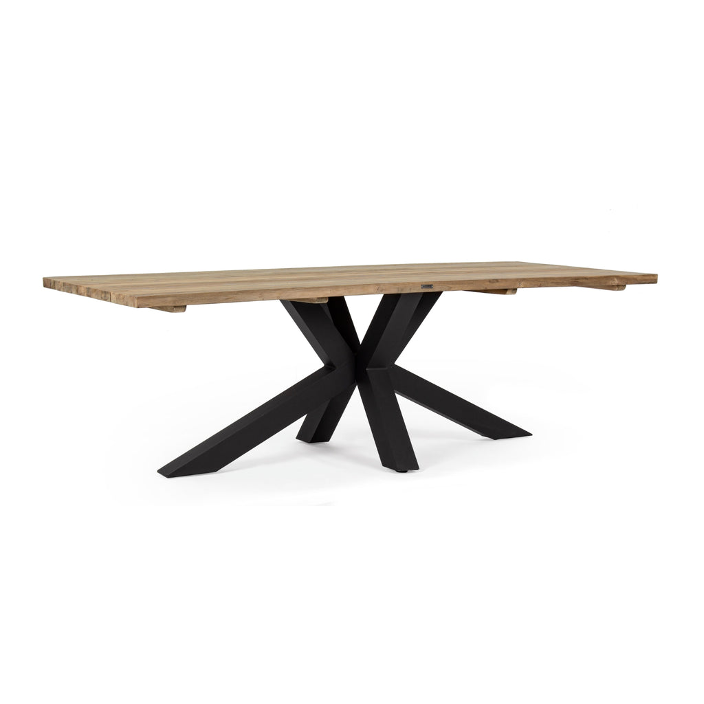 RAMSEY Outdoor Table in Black - Bizzotto | Milola