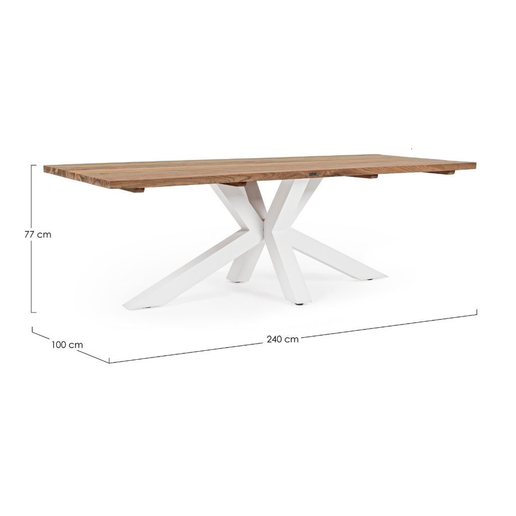 RAMSEY Outdoor Table Dimensions - Bizzotto | Milola