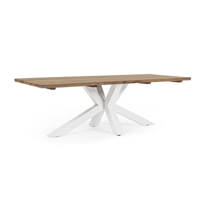 RAMSEY Outdoor Table  in White - Bizzotto | Milola