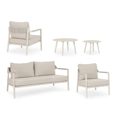 ROPERY Outdoor Sofa Set in Morny Sand - Bizzotto | Milola