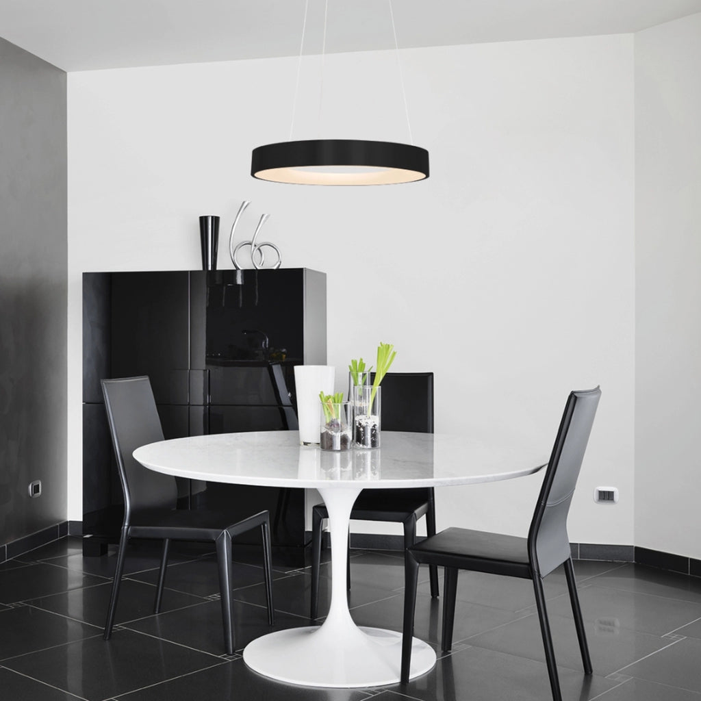 RINGLEDE Hanging Light in Black - Steinhauer | Milola