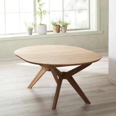 STELLA Extendable Wooden Dining Table - Minimalist Design - Kristensen Kristensen | Milola