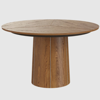 Skovby #33 Extendable Round Dining Table in Walnut - Skovby | Milola