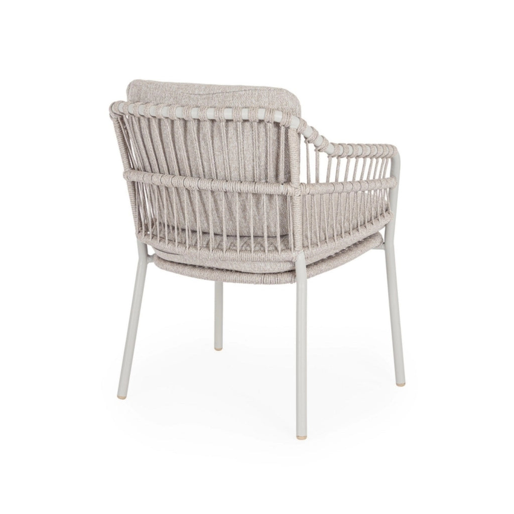 TALAIA Outdoor Dining Chair in Beige - Bizzotto | Milola