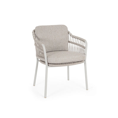 TALAIA Outdoor Dining Chair in Beige - Bizzotto | Milola