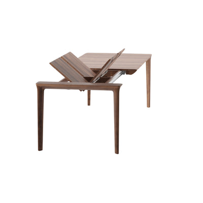 TARA Extendable Dining Table in American Walnut Natural Soap - Artisan | Milola