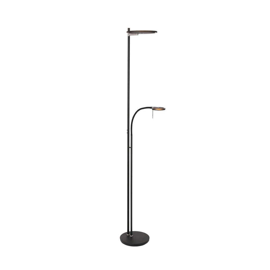 TUROUND Floor Lamp in Black - Steinhauer | Milola