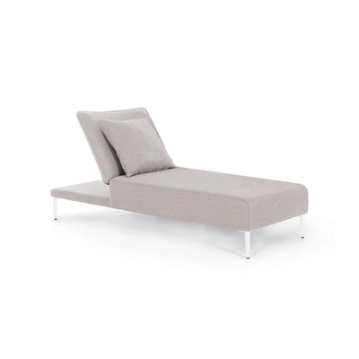 VIPER Single Sunbed in Sand - Bizzotto | Milola