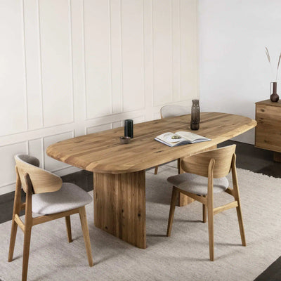 ZHAPO Wooden Dining Table - Scandinavian Design - Kristensen Kristensen | Milola 