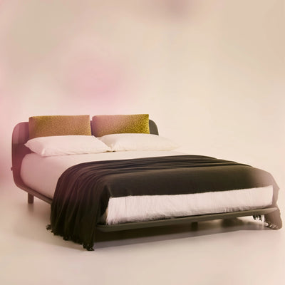 Tata Bed - Upholstered Bed with Reclining Cushions - Bolzan | Milola