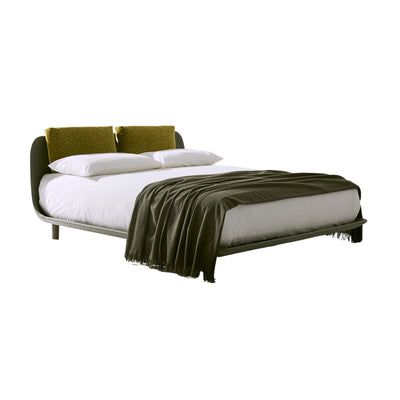 Tata Bed - Upholstered Bed with Reclining Cushions - Bolzan | Milola